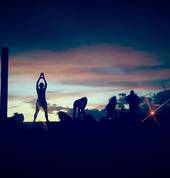 Rise & grind.. early morning sweat sesh!