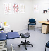 A treatment room