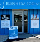 Blenheim Podiatry Street Front View