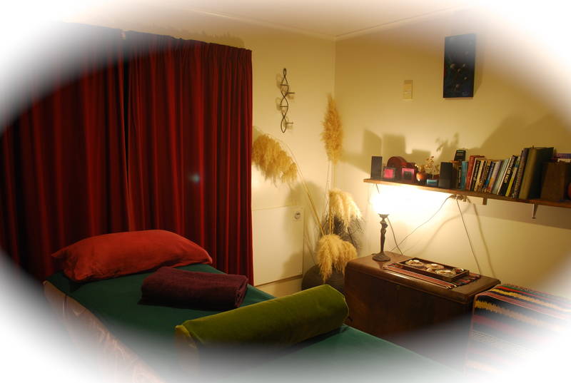 Calm and private set up for massage in Dargaville