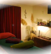 Calm and private set up for massage in Dargaville