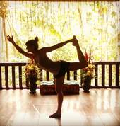 Dancer's Pose in Bali