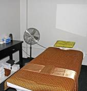 Our massage rooms are light, spotlessly clean and roomy.