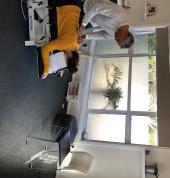 Dr. Chad Esaiah - Chiropractor at work