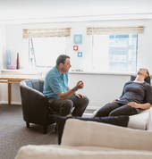 Hypnotherapy in action with Tony Yuile