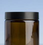 amber jars - 30gm, 60g, and 120gm