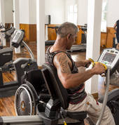 Our in-patients use the gym - and so do a lot of local members. No ordinary gym, it's a friendly, non-judgemental place with expert staff.