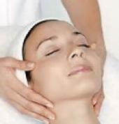 Relaxing facials with Theravine skin care.