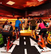 Dedicated Les Mills RPM room