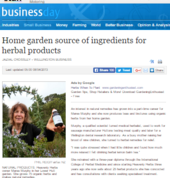 Dom Post article in Business section.